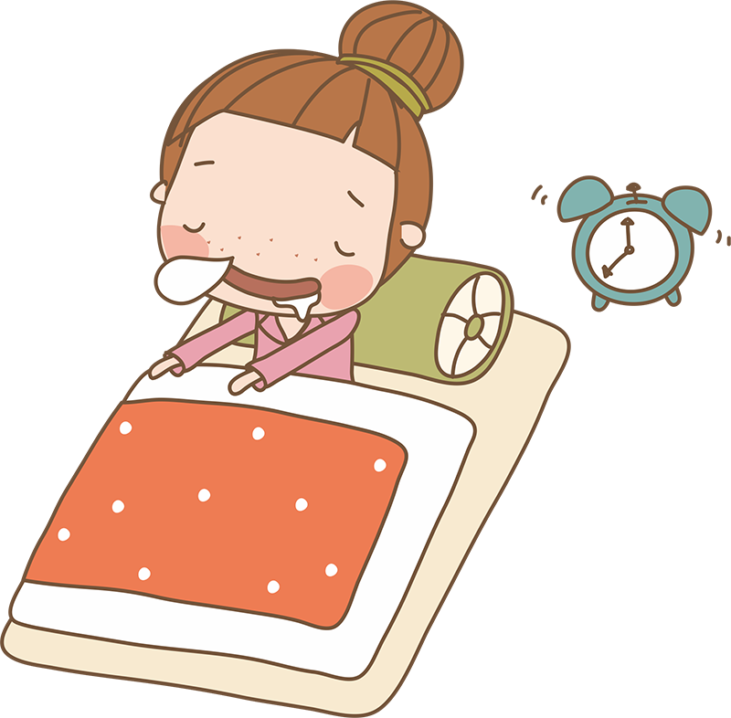 わたしはおきない