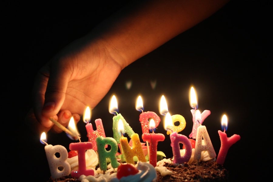 私の誕生日は5月1日です