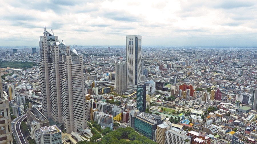新宿に住んでいます
