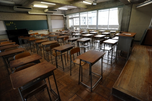 私は教室に戻る。